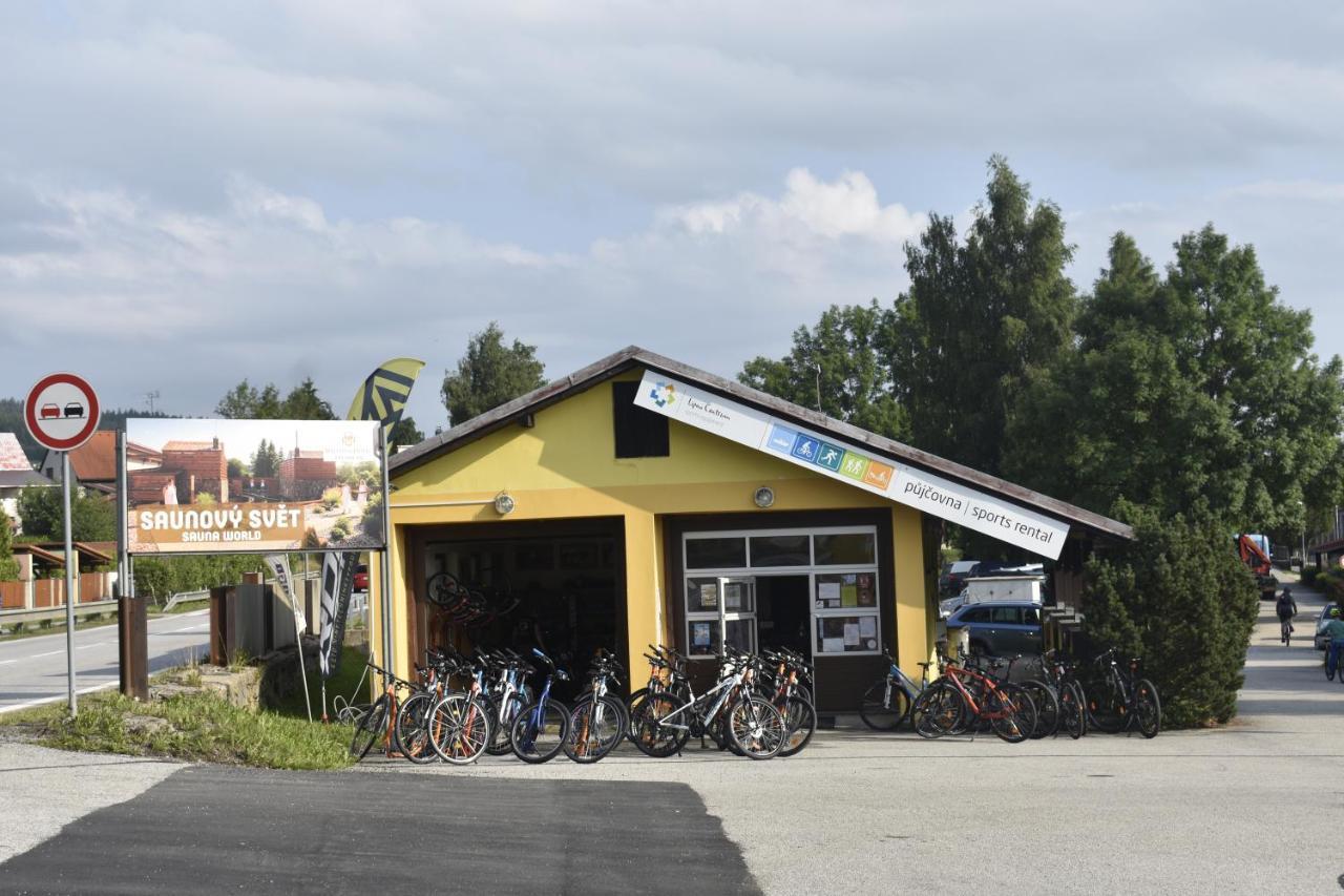 Nový Apartmán v areálu Wellness hotelu Frymburk Exterior foto