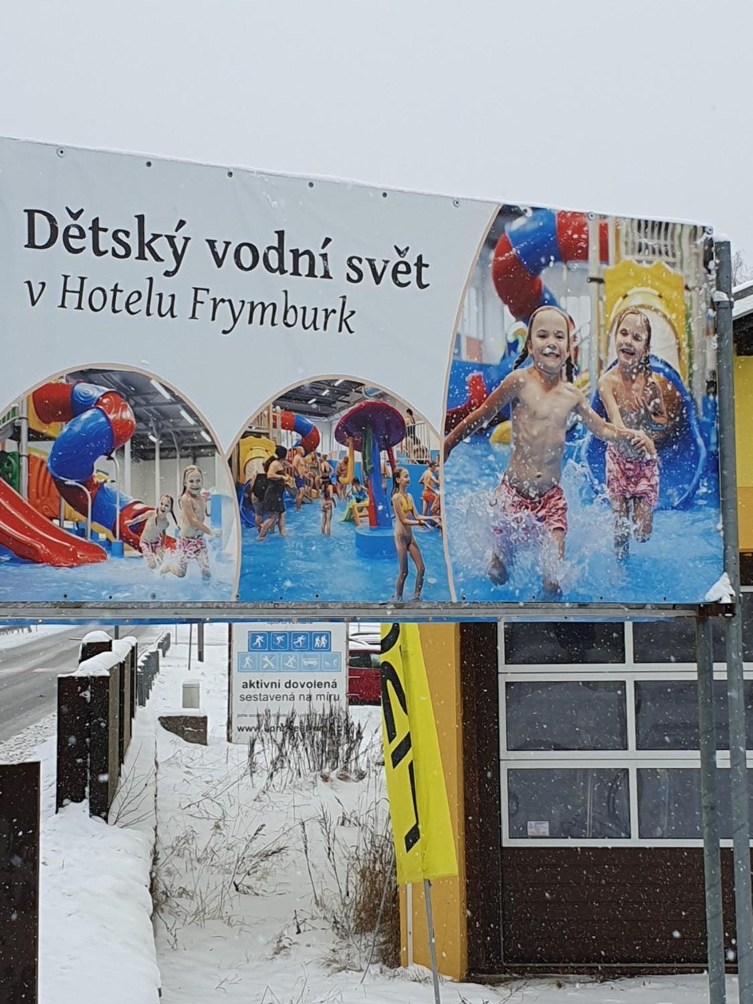 Nový Apartmán v areálu Wellness hotelu Frymburk Exterior foto
